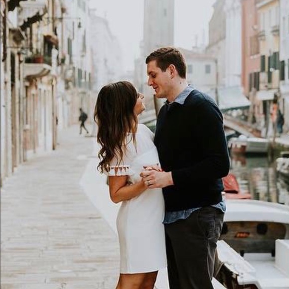 Lulu’s Iced Latte Dress in White with Tassels - Picture 8 of 8